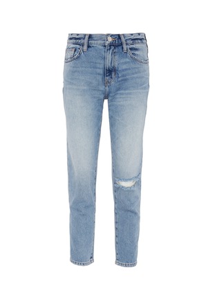 Main View - Click To Enlarge - CURRENT/ELLIOTT - 'The Vintage' ripped jeans