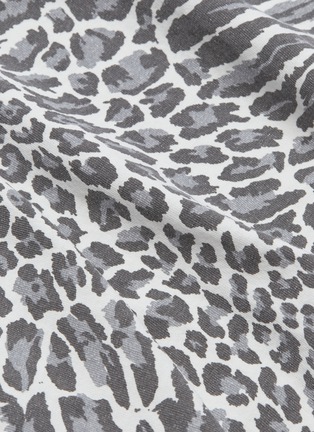  - CURRENT/ELLIOTT - 'The Roadie' leopard print boxy T-shirt