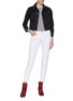 Figure View - Click To Enlarge - CURRENT/ELLIOTT - 'The Stiletto' skinny jeans