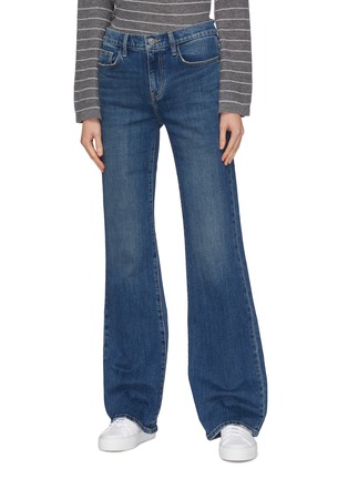 Front View - Click To Enlarge - CURRENT/ELLIOTT - 'The Jarvis' flared jeans