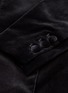  - FRAME - Notched lapel velvet blazer