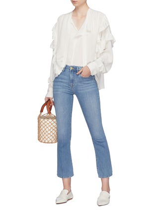 Figure View - Click To Enlarge - FRAME - 'Le Crop Mini Boot' jeans