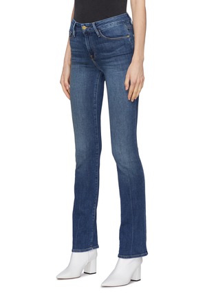 Front View - Click To Enlarge - FRAME - 'Le Mini Boot' flared cuff jeans