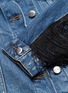 - FRAME - 'Vintage' fringe trim denim jacket
