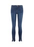 Main View - Click To Enlarge - FRAME - 'Le Skinny de Jeanne' zip cuff jeans