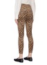 Back View - Click To Enlarge - FRAME - 'Ali' cheetah print skinny cigarette jeans