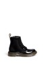 Main View - Click To Enlarge - DR. MARTENS - 'Delaney' patent leather junior boots