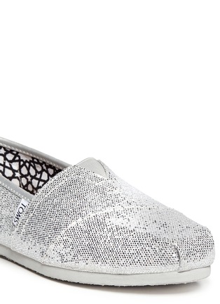 Detail View - Click To Enlarge - 90294 - Classic glitter slip-ons