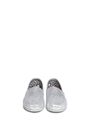Figure View - Click To Enlarge - 90294 - Classic glitter slip-ons