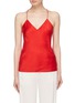 Main View - Click To Enlarge - THEORY - Drape back silk satin camisole top