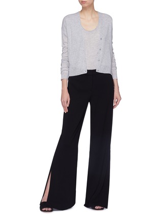 Figure View - Click To Enlarge - THEORY - 'Hanelee' cashmere cropped cardigan