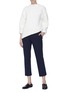 Figure View - Click To Enlarge - THEORY - 'Basic Pull On' twill pants