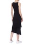 Back View - Click To Enlarge - THEORY - 'Nilimary' tiered ruffle knit maxi dress