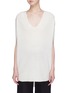 Main View - Click To Enlarge - THEORY - V-neck cashmere poncho top