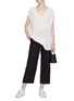 Figure View - Click To Enlarge - THEORY - V-neck cashmere poncho top