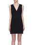 Main View - Click To Enlarge - THEORY - 'Easy' V-neck shift dress