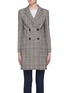 Main View - Click To Enlarge - THEORY - 'Square' check plaid double breasted coat