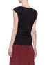 Back View - Click To Enlarge - THEORY - Ruched boat neck top