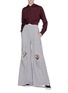 Figure View - Click To Enlarge - T BY ALEXANDER WANG - Distressed wide leg sweatpants