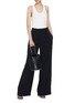 Figure View - Click To Enlarge - T BY ALEXANDER WANG - Button silk panel tank top
