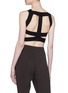 Back View - Click To Enlarge - T BY ALEXANDER WANG - Cutout strappy bralette