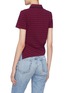 Back View - Click To Enlarge - T BY ALEXANDER WANG - Side knot stripe polo shirt