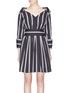 Main View - Click To Enlarge - ALICE & OLIVIA - 'Iliana' stripe poplin dress