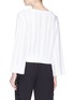 Back View - Click To Enlarge - ALICE & OLIVIA - 'Melania' bell sleeve cable knit sweater