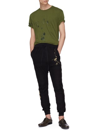Figure View - Click To Enlarge - HAIDER ACKERMANN - Floral print T-shirt