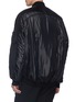 Back View - Click To Enlarge - HAIDER ACKERMANN - Oversized nylon bomber jacket