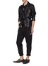 Figure View - Click To Enlarge - HAIDER ACKERMANN - Floral embroidered T-shirt