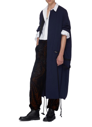 Figure View - Click To Enlarge - HAIDER ACKERMANN - Wool fishtail coat