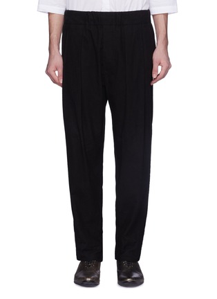 Main View - Click To Enlarge - HAIDER ACKERMANN - Pleated jogging pants