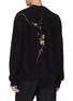Back View - Click To Enlarge - HAIDER ACKERMANN - Floral embroidered sweatshirt