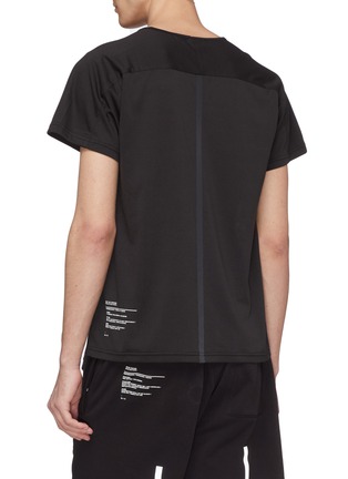 Back View - Click To Enlarge - 73398 - Reflective stripe performance T-shirt