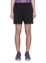 Main View - Click To Enlarge - 73398 - Reflective stripe raw cuff sweat shorts