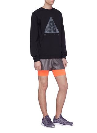 Figure View - Click To Enlarge - 73398 - Layered running shorts