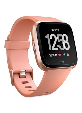 Main View - Click To Enlarge - FITBIT - Versa fitness watch – Rose Gold/Peach