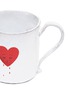Detail View - Click To Enlarge - ASTIER DE VILLATTE - x John Derian crying heart mug