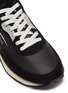 Detail View - Click To Enlarge - GHŌUD - Suede panel leather sneakers