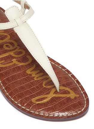 Detail View - Click To Enlarge - SAM EDELMAN - 'Gigi' leather thong sandals