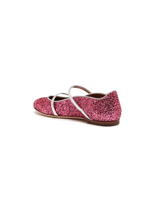 Figure View - Click To Enlarge - MALONE SOULIERS - 'Maureen' strappy glitter kids flats