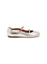 Main View - Click To Enlarge - MALONE SOULIERS - 'Maureen' strappy leather kids flats