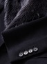  - - - Fur collar virgin wool-cashmere melton coat