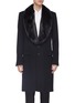Main View - Click To Enlarge - - - Fur collar virgin wool-cashmere melton coat