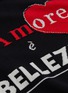  - - - 'L'Amore é Bellezza' slogan intarsia cashmere sweater