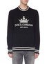 Main View - Click To Enlarge - - - Crown logo intarsia cashmere sweater