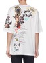 Back View - Click To Enlarge - - - Graffiti print oversized T-shirt