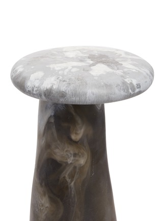 Detail View - Click To Enlarge - DINOSAUR DESIGNS - Stone Boulder table – Oyster Shell Swirl