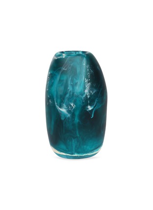 Main View - Click To Enlarge - DINOSAUR DESIGNS - Pebble medium vase – Lagoon Swirl